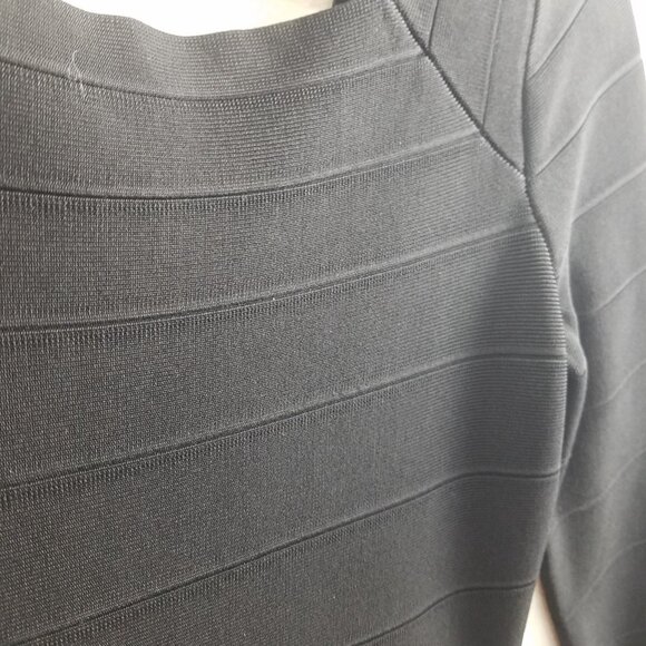 Banded Black Dress INC International Concepts Women's L zippered - Picture 5 of 11